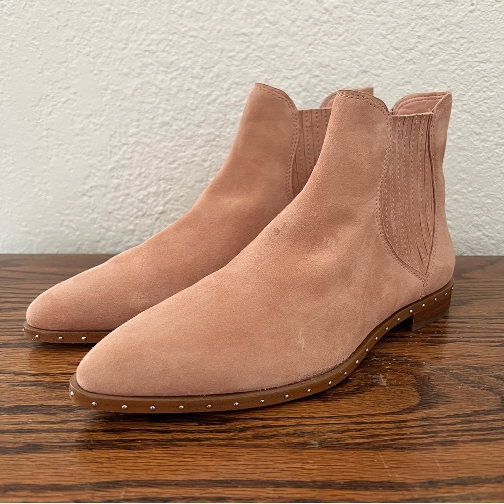 Rebecca Minkoff Madysin Suede Pointed Ankle Boots 7.5